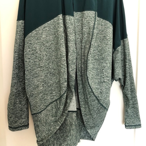 Zella Activewear Green Cocoon-style Jacket - XS - Picture 6 of 9